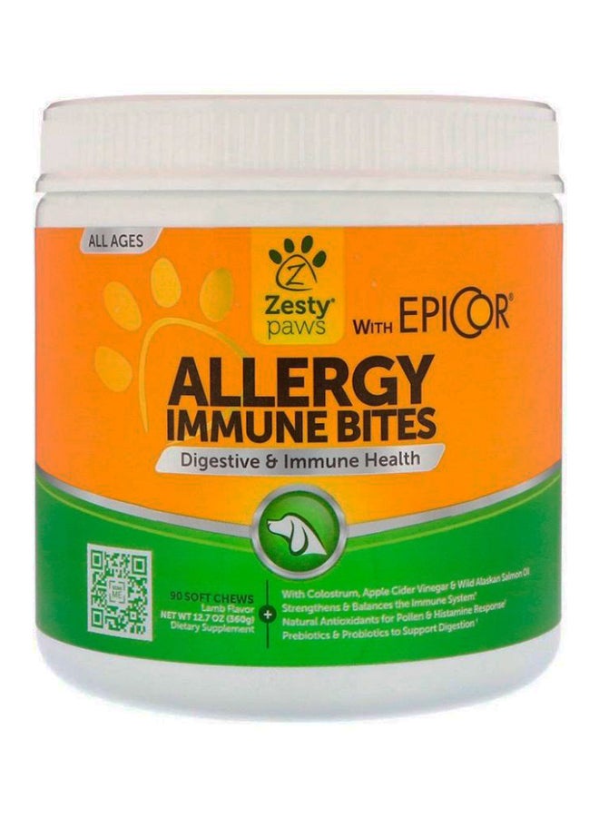 Zesty Paws Aller-Immune Bites Multicolour 360grams - Image 1