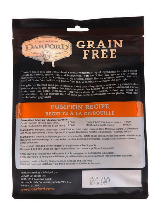 دارفورد طعام كلاب يُخبز بالفرن بنكهة اليقطين خالي من البذور 340جرام - Image 2