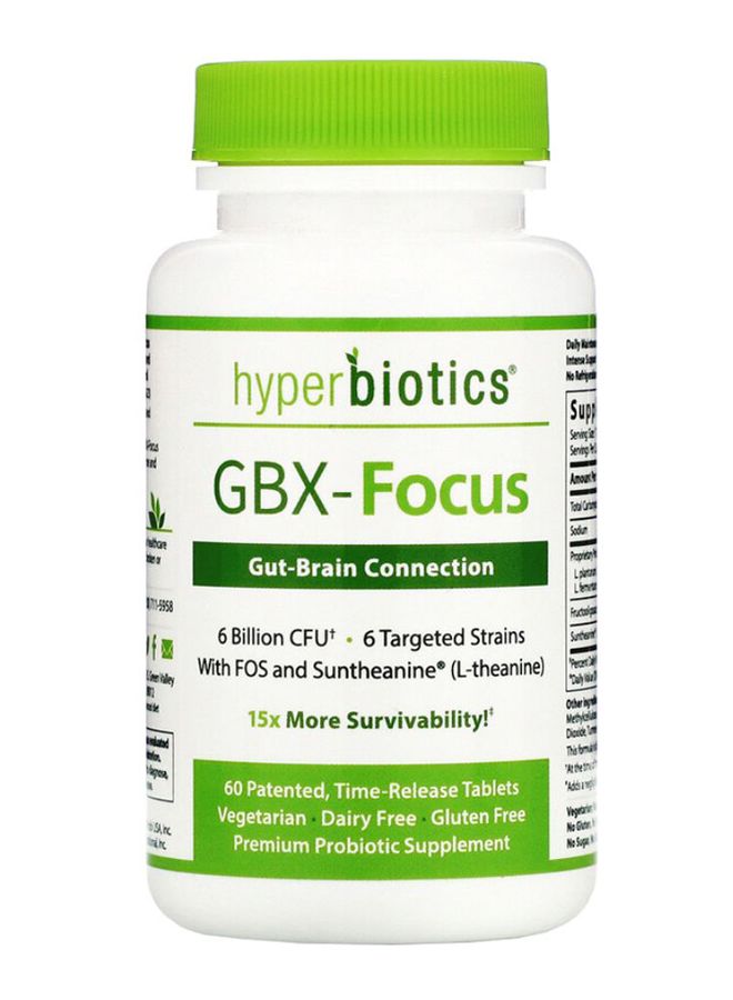 GBX-Focus Gut-Brain Connection - 60 Tablets