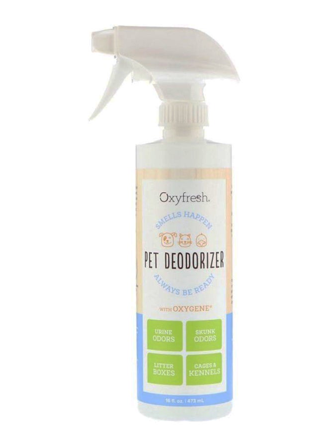 Oxyfresh Smells Happen Always Be Ready Pet Deodorizer Clear 473ml - Image 1