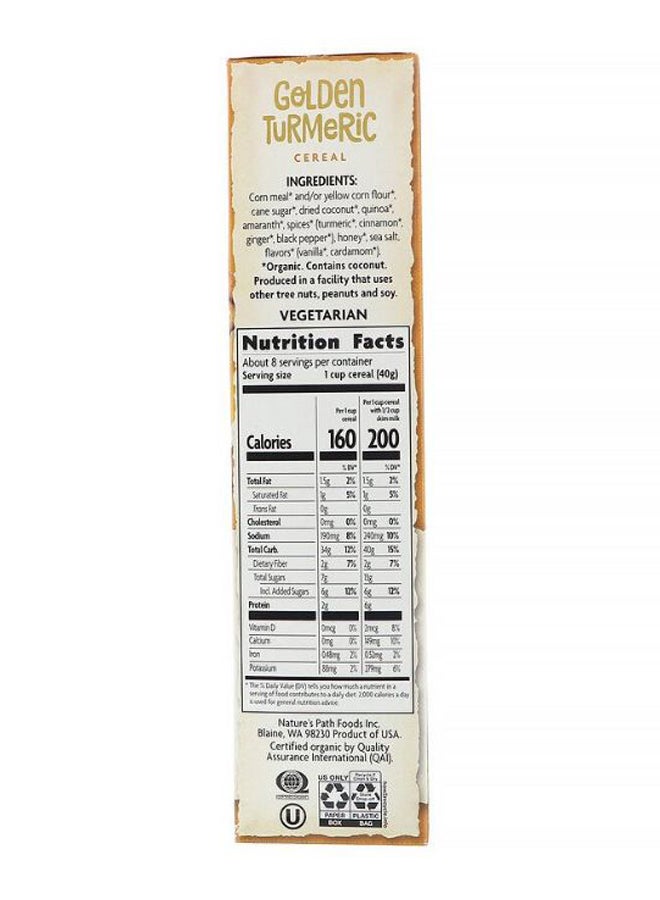 Nature's path Golden Turmeric Cereal 300grams - Image 2