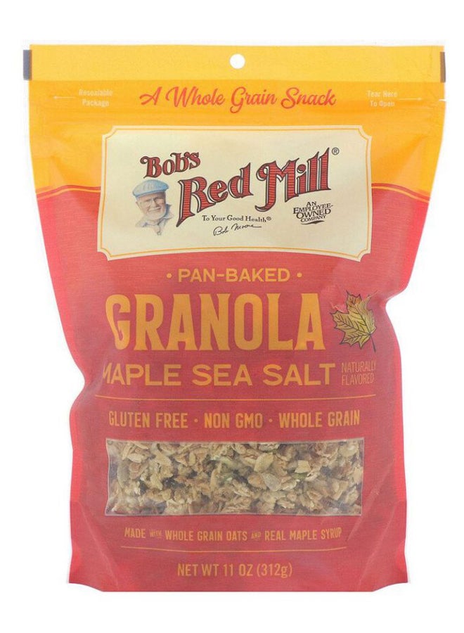 Bob's Red Mill Pan-Baked Granola Maple Sea Salt 312grams  - Image 1