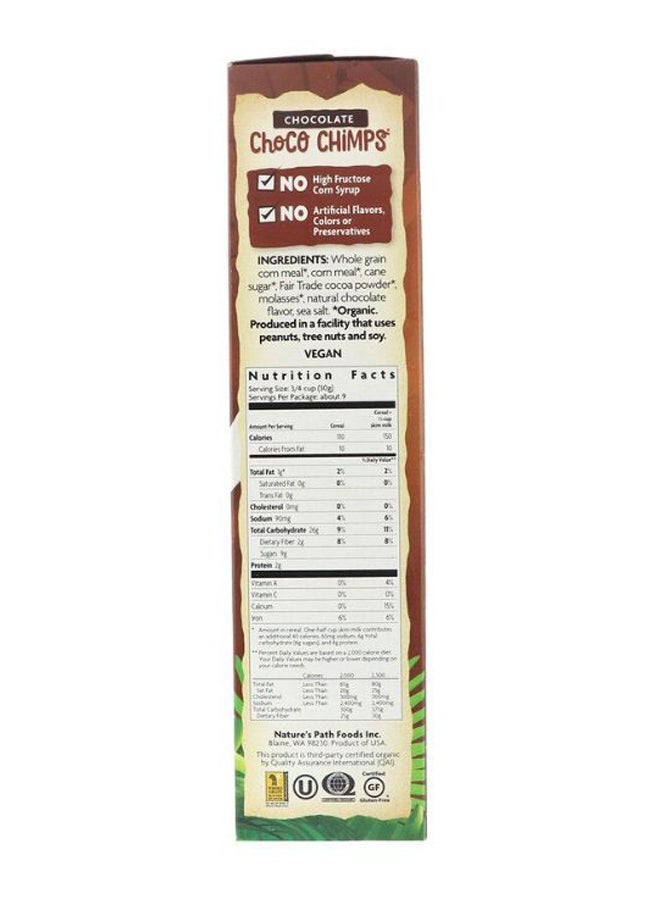 Nature's path Envirokidz Chocolate Choco Chimps Organic Cereal 284grams  - Image 2