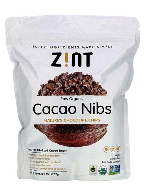 Raw Organic Cacao Nibs 907grams