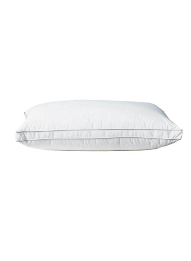 Slowly Rebounding Hotel Pillow With Cover Cotton White 48x74cm - v1587106423/N29886834A_1