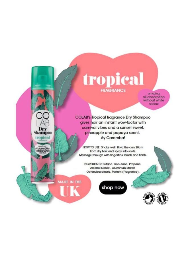 Tropical Fragrance Dry Shampoo 200ml - v1587108375/N36780019A_2