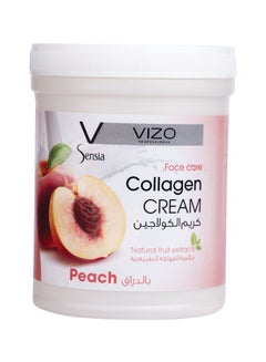 VIZO Sensia Face Care Peach Collagen Cream 1000ml 