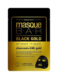 masque Bar Black Gold Sheet Mask 