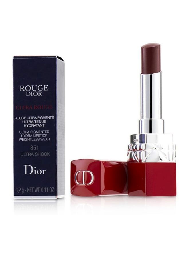 ديور أحمر الشفاه الغير لامع ألترا روج من روج ديور 851 ألترا شوك - Image 2