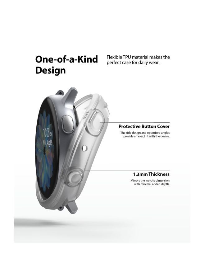 Ringke Air Sport Series Protective Ring Case For Samsung Galaxy Watch Active 2 44mm Matte Clear  - Image 3