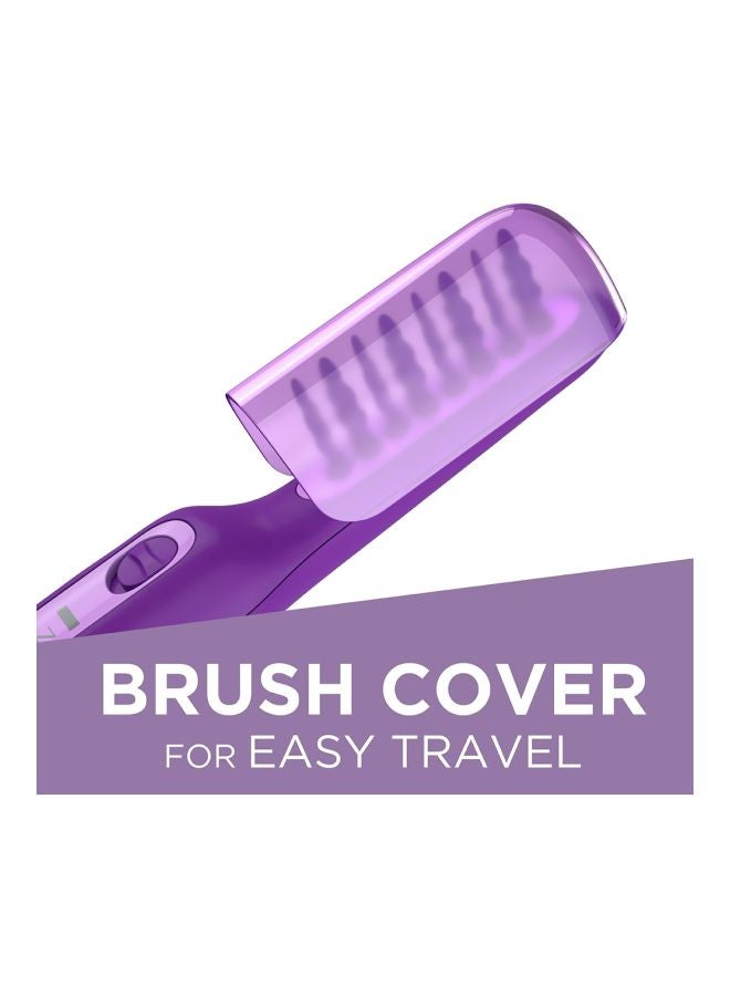 REMINGTON Portable Electric Detangling Brush Purple 30x12x12cm  - Image 5