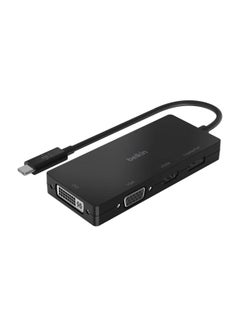 belkin 4-Port Data Sync Charging Adapter Black  - Image 1