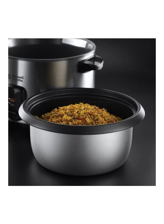 راسيل هوبز وعاء لطهي الأرز سعة 1.8 لتر 1.8 L 700.0 W 19750 أسود/ فضي  - Image 3