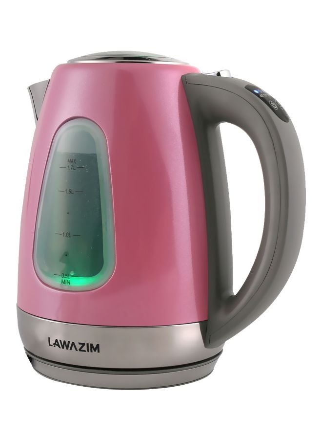 غلاية كهربائية 1.7 L 2200.0 W 05-2208-01 وردي/رمادي/فضي - v1587116691/N36748402A_2