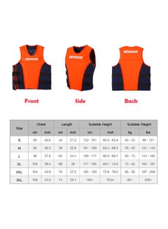 Generic Neoprene Safety Life Vest 44cm  - Image 4