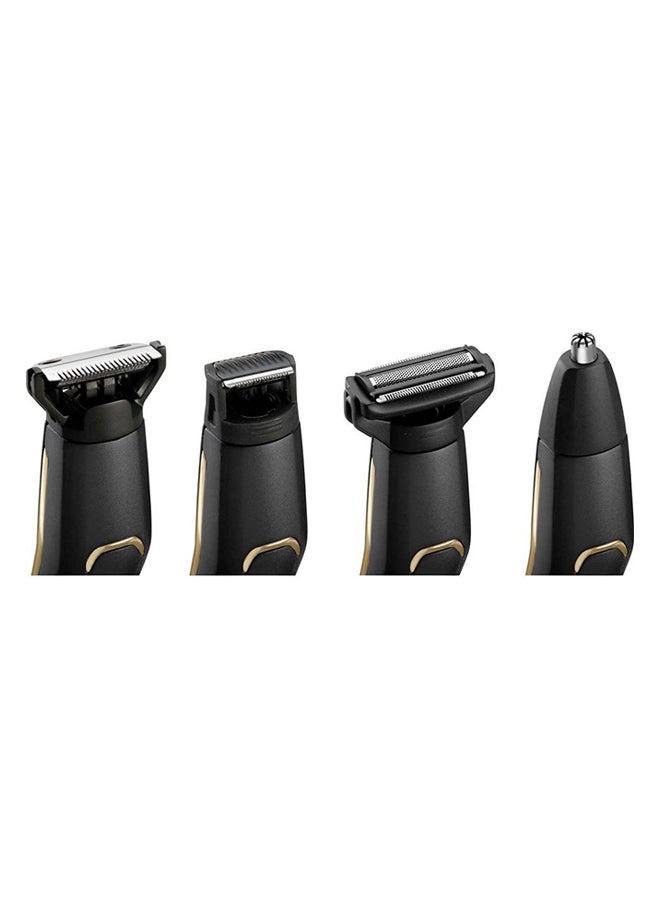 babyliss - Carbon Titanium Multi Trimmer Kit Advanced Carbon Titanium Blade For Long-Lasting Cordless Multi Trimmer And 70 Minute Run Time 8 Hour Full Charge With Waterproof Design - MT860SDE, Black Black - Image 1
