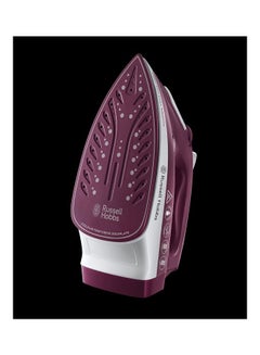 Russell Hobbs Iron 2400W 24820 Mulberry/White  - Image 2