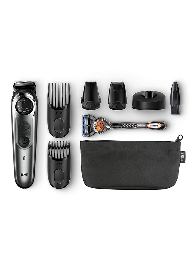BRAUN Rechargeable Beard Trimmer Set Grey/Black - Image 4