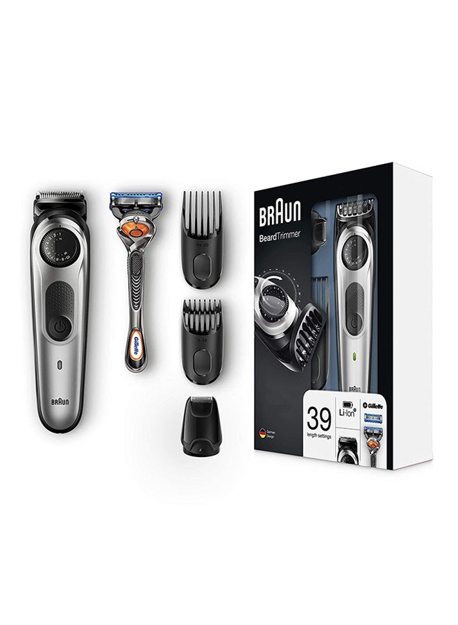BRAUN Rechargeable Beard Trimmer Set Grey/Black - Image 3