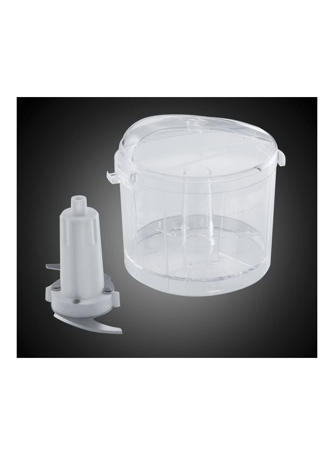 Russell Hobbs Mini Chopper And Blender Set 200W 500.0 ml 130.0 W 22220+22241 White/Clear  - Image 4