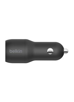 بيلكين طقم مكون من شاحن سيارة مزدوج مع كابل شحن بمنفذي Lightning إلى USB-A  - Image 2