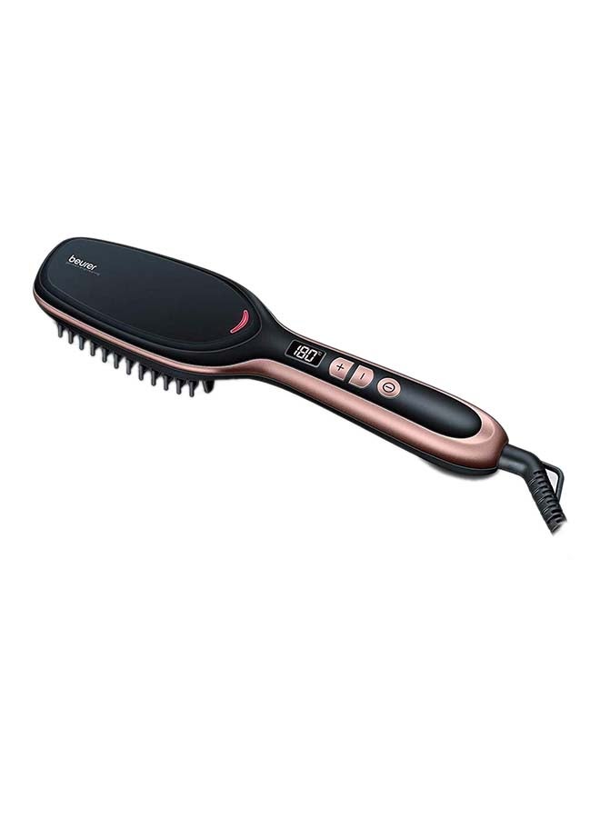 بيورير فرشة فرد الشعر اسود/ذهبي وردي 25.5x6.3x5.3سم - Image 1