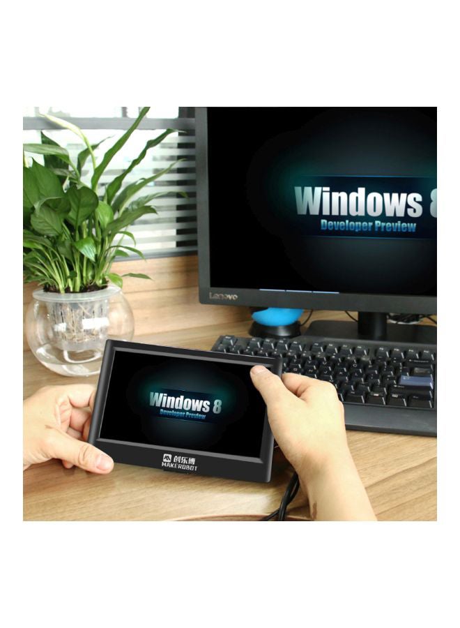 شاشة عرض تعمل باللمس لجهاز راسبيري باي أسود - Image 3