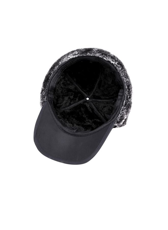 Winter Warm Hat With Detachable Mask Grey  - Image 2