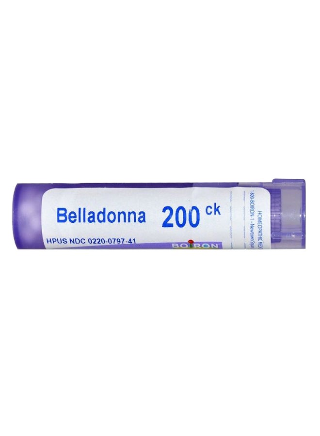 Boiron - Belladonna 200Ck - Approx 80 Pellets - Image 1