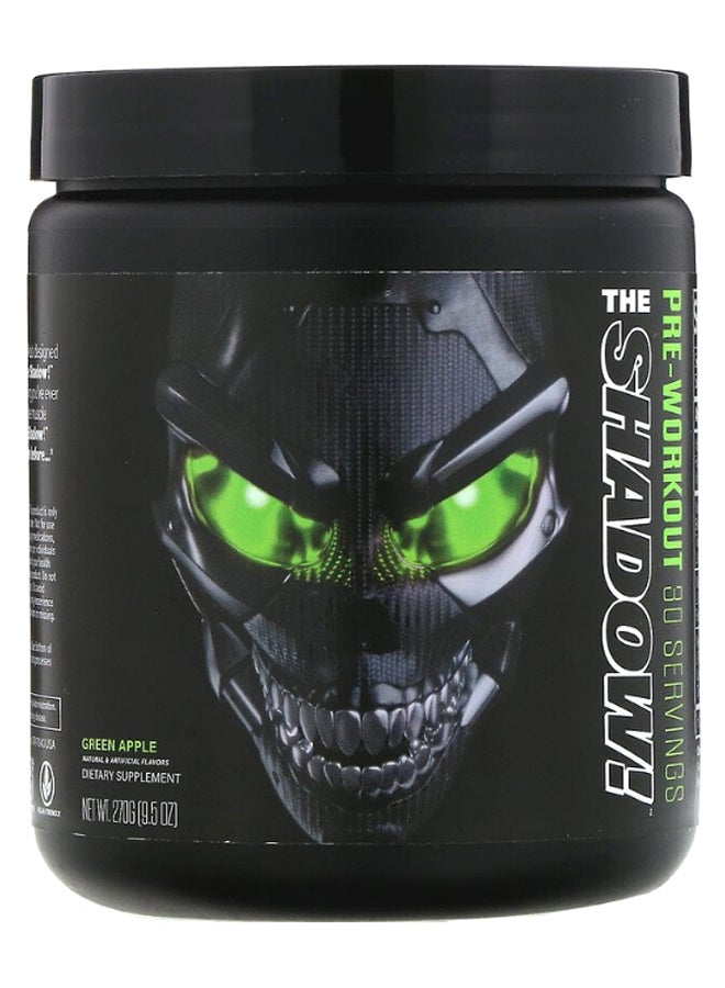 JNX Sports The Shadow Pre-Workout Green Apple - 30 Servings - 270 grams  - Image 1