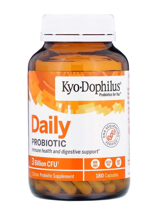 kyolic Daily Probiotic 3 Billion CFU - 180 Capsules