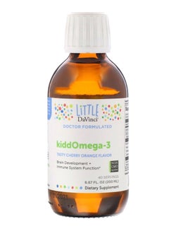 Davinci KiddOmega-3 Fish Oil Dietary Supplement, Cherry Orange Flavour 