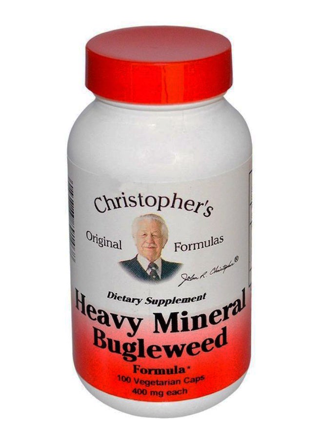 Christopher's Original Formulas Heavy Mineral Bugleweed Formula - 100 Capsules - Image 1