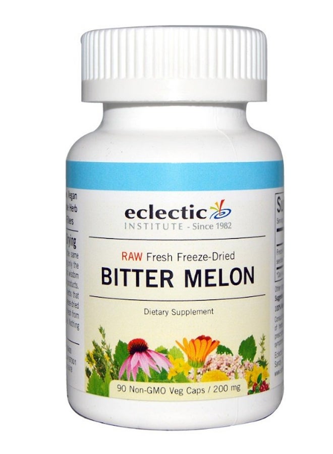 Raw Bitter Melon - 90 Veggie Capsules - v1587125425/N37082187A_1