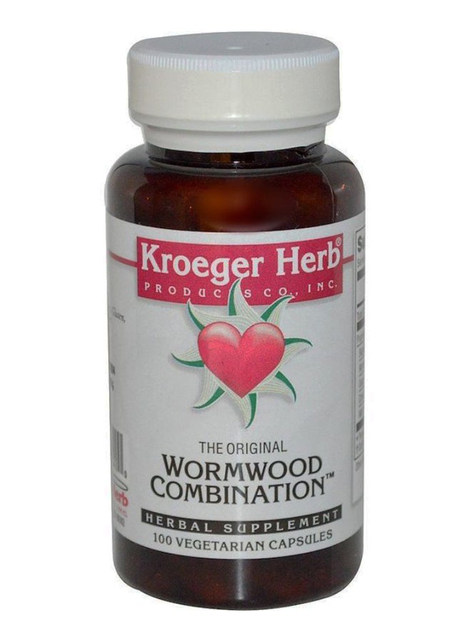 كروجر هيرب كو مكمل غذائي ذا أوريجينال ورم وود - 100 كبسولة - Image 1