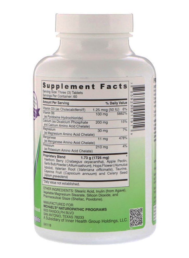 Michael's Naturopathic Blood Pressure Factors - 180 Vegetarian Tablets - Image 2