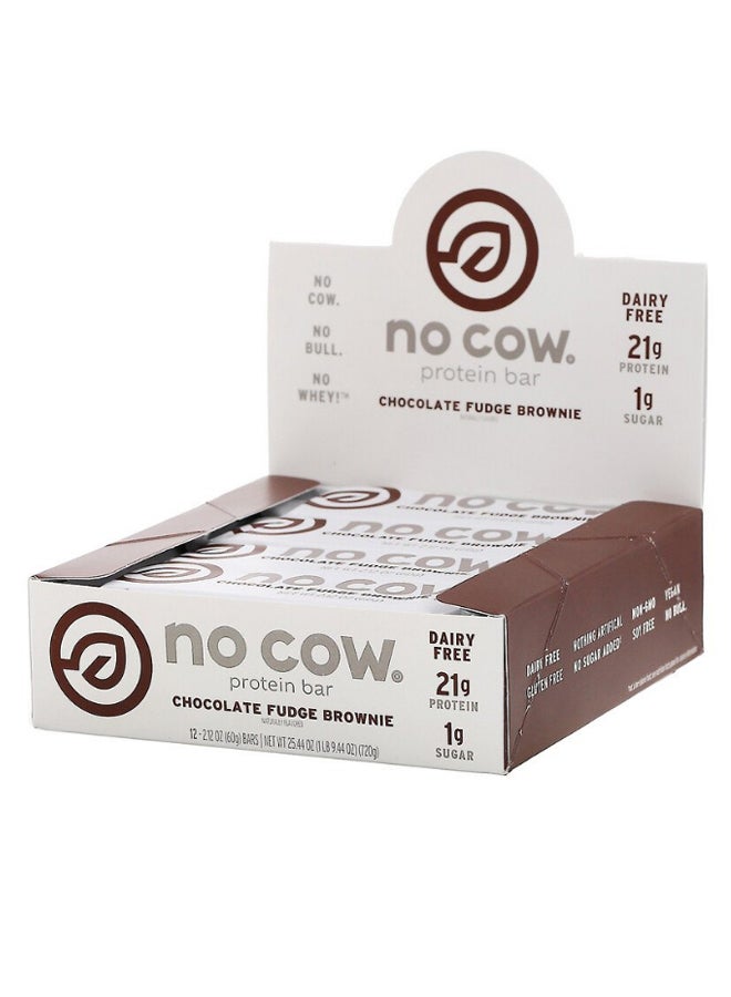 Pack Of 12 Chocolate Fudge Brownie Protein Bar