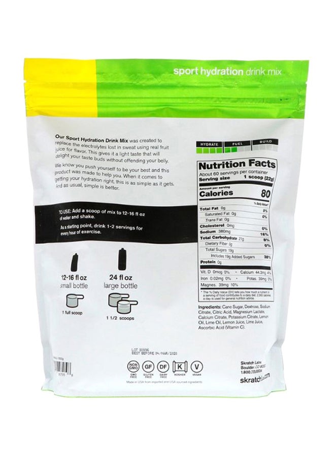 Skratch Labs Lemon And Lime Sport Hydration Drink Mix - Image 2