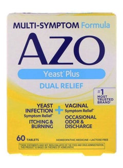 AZO Yeast Plus - 60 Tablets  - Image 1