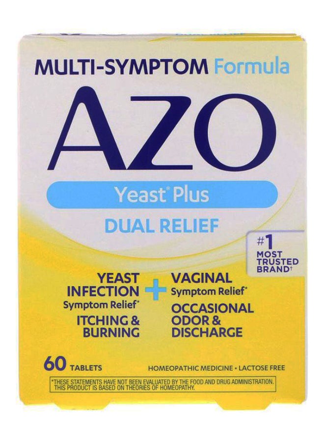 AZO Yeast Plus - 60 Tablets  - Image 1