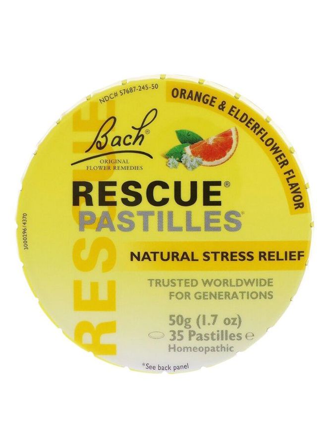 Bach Original Flower Remedies Rescue Pastilles - 35 Pastilles 1.7 Oz (50 G) - Image 1