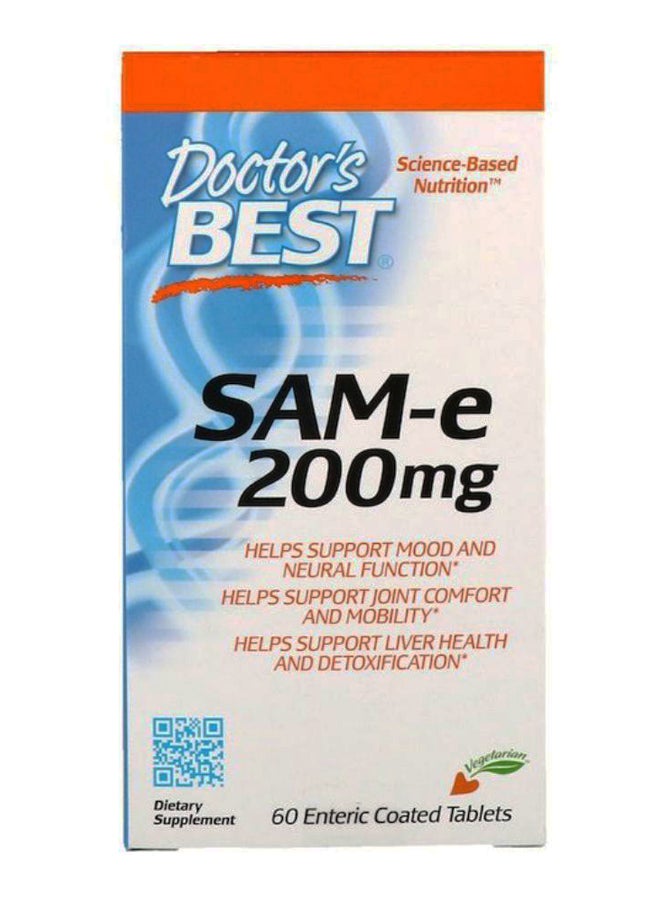 Doctor's BEST SAM-e - 60 Enteric Coated Tablets  - Image 1