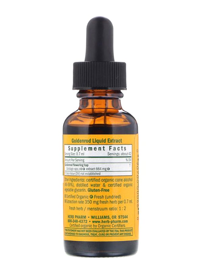 HERB PHARM Goldenrod Urinary System Restoration Herbal Supplement - Image 2