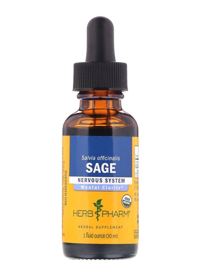 HERB PHARM Sage Herbal Formula For Nervous System - Image 1
