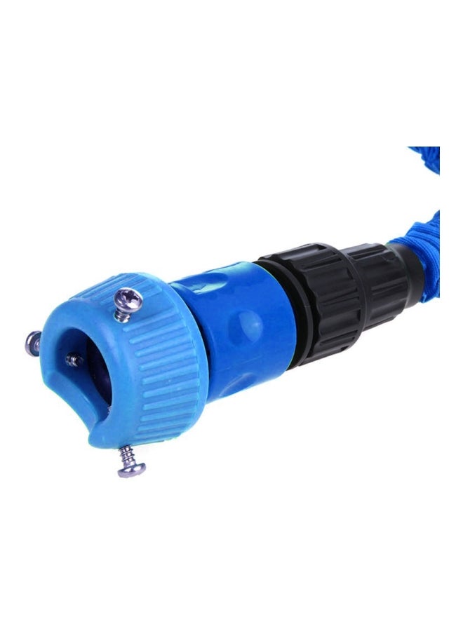 Generic Garden Magic Water Hose Pipe With Faucet Connector And Fast Connector Blue/Black 75feet - Image 2