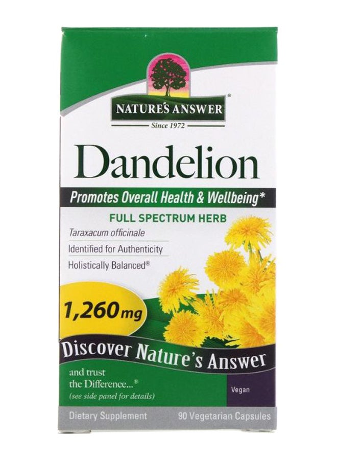 Dandelion - 90 Vegetarian Capsules - v1587125647/N37082671A_1