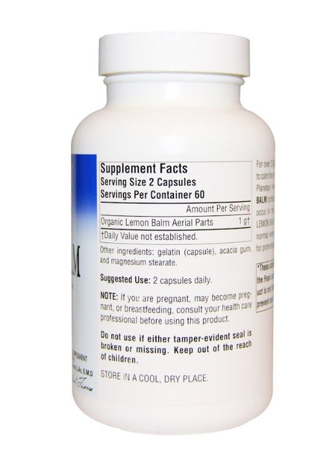 بلانتاري هيربالز مكملٌ غذائي فول سبيكتروم بالليمون - يحتوي 120 كبسولة . - Image 2