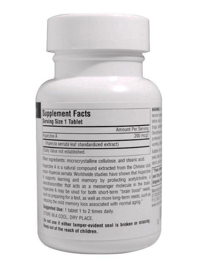 Source Naturals Huperzine A Dietary Supplement - 120 Tablets - Image 2