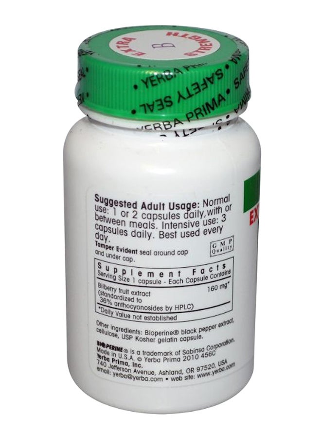 يربا بريما مكمل عشبي باللبيري بالقوة الإضافية - 50 كبسولة - Image 2