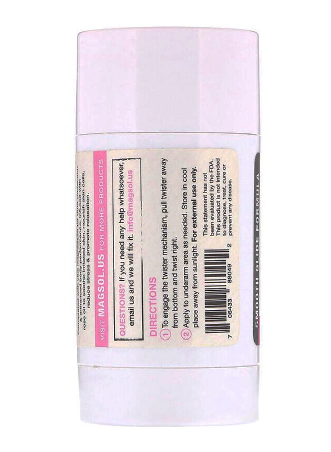 Magsol Rose Magnesium Deodorant 80grams - Image 2